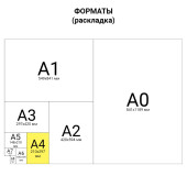 Папка для пастели/планшет А4, 15л. 5цв, 160г/м2, хлопок 40%, тиснение "Холст", Теплые цвета, ПЛ-8909