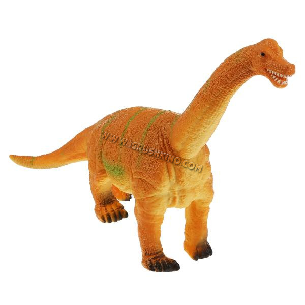 Игрушка пластизоль динозавр брахиозавр 31*9*26 см, хэнтэг в кор.2*36шт